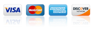 all major credit cards